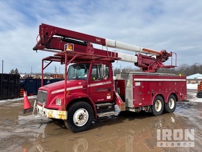 1996 Reachall AP055MH 55 ft on 1997 Freightliner FL80 6x4 شاحنة دلو