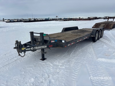 2019 Trailtech L370T 24 ft T/A Rimorchio con piano basculante
