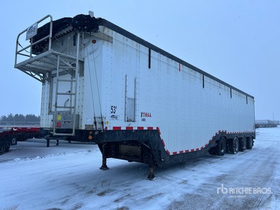 2015 Fericar 53 ft x 102 in Quad/A Drop Frame Open-Top Chip Trailer