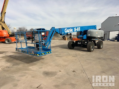 2016 Genie S-65 4WD Diesel Telescopic Boom Lift