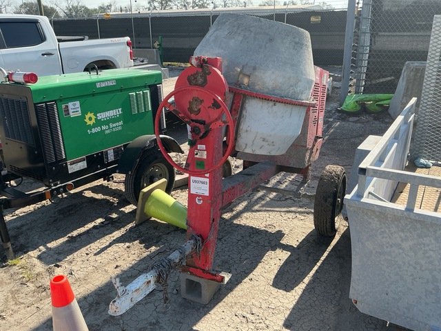 2019 Multiquip MC94PH8 Portable Concrete Mixer (Inoperable)