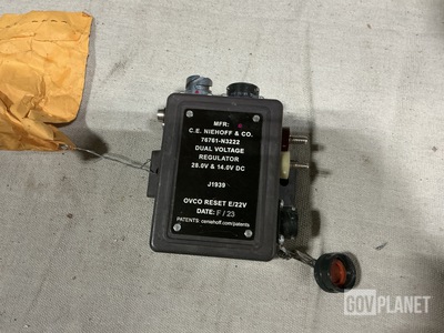 (3) C.E. Niehoff N3222 Dual Voltage Regulators