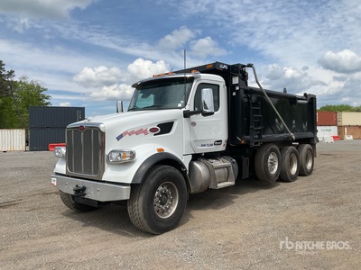 2025 Peterbilt 567 8x4 Tri/A Dump Truck