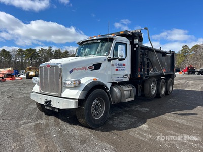 2025 Peterbilt 567 8x4 Tri/A Dump Truck