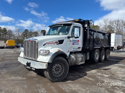 2025 Peterbilt 567 8x4 Tri/A Dump Truck