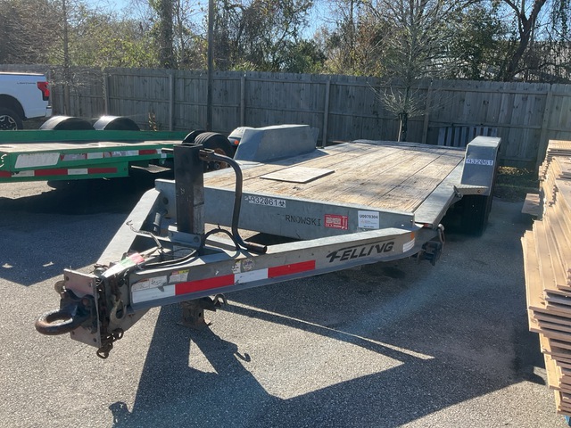 2017 Felling FT12ITIG 18 ft T/A Equipment Trailer