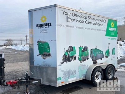 2017 Pace CS6X12SI2 13 ft T/A Enclosed Trailer