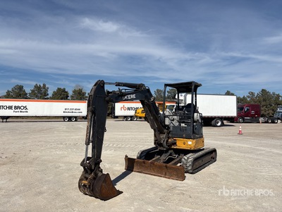 2014 John Deere 35G Mini pelle hydraulique