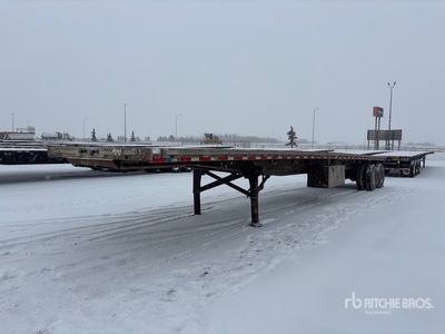 1998 Chapperal 48 ft T/A Flatbed Trailer