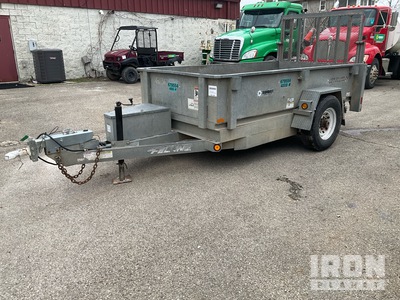 2015 Felling FT-6DTE-G 10 ft S/A Dump Utility Trailer