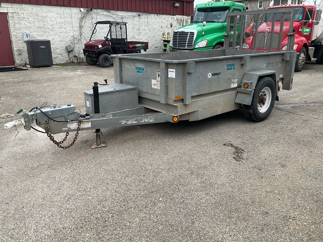 2015 Felling FT-6DTE-G 10 ft S/A Dump Utility Trailer