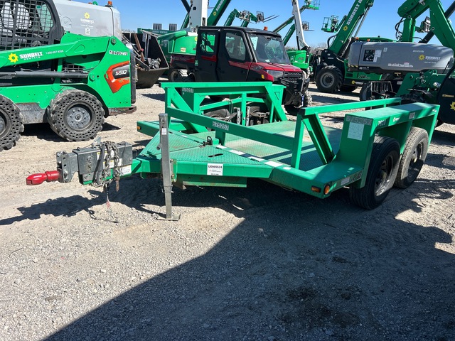 2015 JLG 7610 10 ft T/A Ground Load Trailer