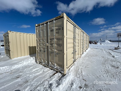 2025 40 ft High Cube Multi-Door Storage Container
