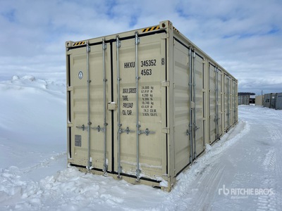 2025 40 ft High Cube Multi-Door Storage Container