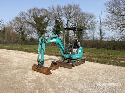 2017 Kobelco SK17SR-5 Mini-Pelle Mini Excavadora