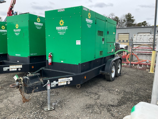 2017 Multiquip DCA-125SSIU4F 100 kW Mobile Generator Set (Inoperable)