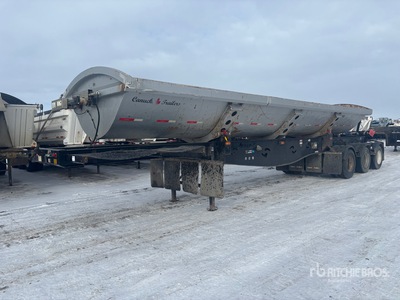 2018 Canuck SD-3500 36 ft Tri/A zijkiep aanhangwagen