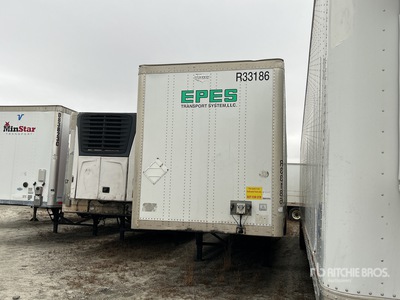 2013 Wabash DVCVHPC 53 ft x 102 in T/A Van Trailer