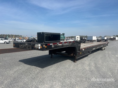 2015 Landoll 38 ft T/A Sliding Axle Trailer