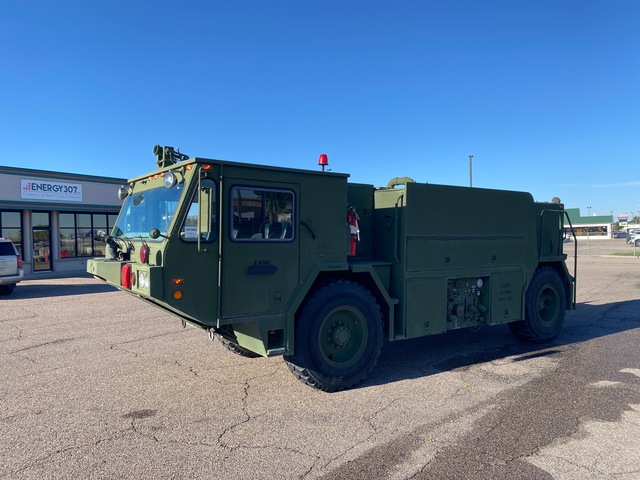 1985 Oshkosh A/S32P-19A 4x4 Extended Cab Fire Truck