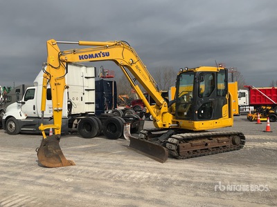 2021 Komatsu PC88MR-11 EROPS Tracked Excavator
