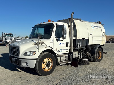 Johnston on 2012 Freightliner M2 106 Sweeper Truck