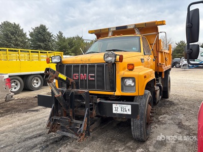 2000 GMC Topkick 4x2 S/A Dump Truck (Inoperable)