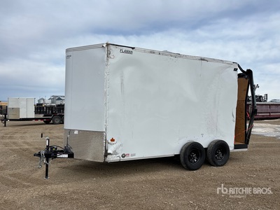 2026 Royal LCHT35-716V-86 16 ft T/A Enclosed Trailer (Inoperable)