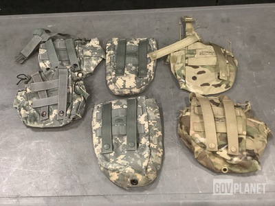 (209) Canteen Pouches, (88) Entrenching Tool Carriers & Assorted Items