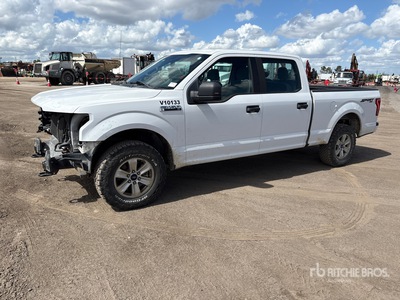 2016 Ford F-150 XL 4x4 Crew Cab Pickup