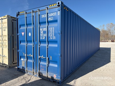 2025 40 ft High Cube Multi-Door Conteneur de stockage
