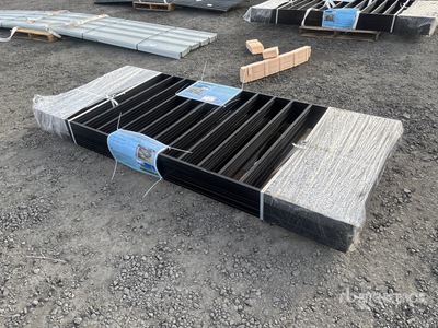 Quantity of (10) 3 ft 3 in x 7 ft 9 in Galvanized Staccionata