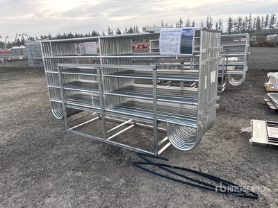 Quantity of (20) 10 ft x 5 ft Panel para ganado (Unused)