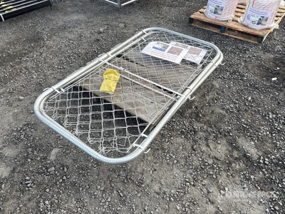 6 ft 6 in x 5 ft 9 in Chain Link Bi-Parting Cancello