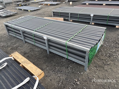 Quantity of (58) 3 In x 10 Ft Grey UPVC Rigid Non-Metallic Conduit (Unused)