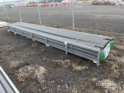 Quantity of (68) 2.48 In x 20 Ft Grey UPVC Non-Metallic Conduit (Unused)