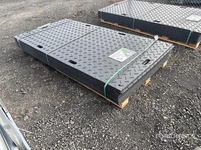 Quantity of (12) 8 ft x 4 ft Ground Protection Mat