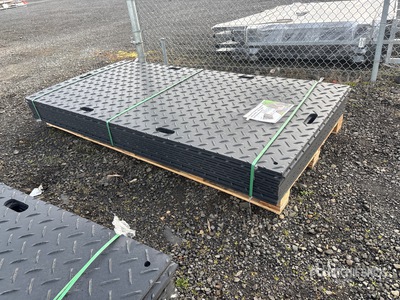 Quantity of (12) 8 ft x 4 ft Ground Protection Mat (Unused)