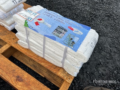 Quantity of (20) 2200 lb 1.2 in x 9.8 ft Heavy Duty Industrial Polyester Lifting スリング (Unused)