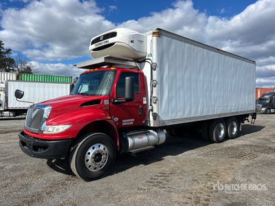 2020 International MV607 6x4 Refrigerated Truck