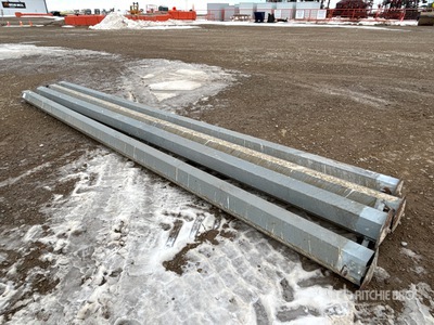 Quantity of (4) 7 in 18 ft Tubing