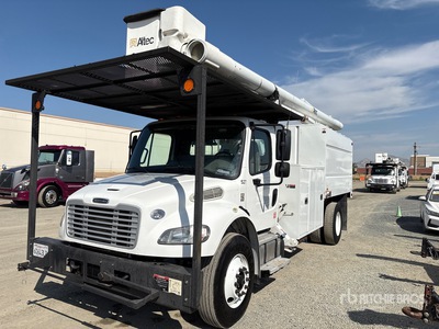 2018 Altec LR7-60E70 400 lb on 2018 Freightliner M2 106 4x2 バケツトラック
