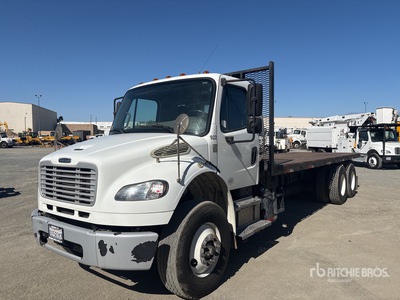 2014 Freightliner M2 106 6x4 Flatbed Truck