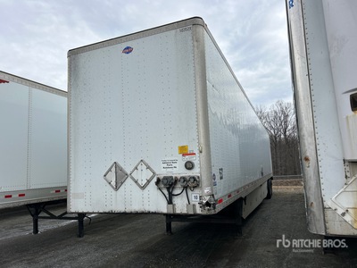 2015 Utility VS2DX 53 ft x 102 in Sliding T/A Van Trailer