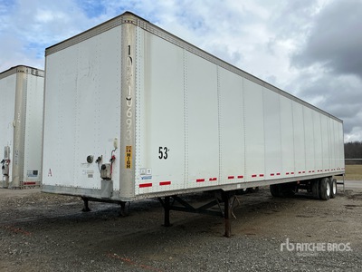 2012 Vanguard VXP 53 ft x 102 in T/A Van Trailer