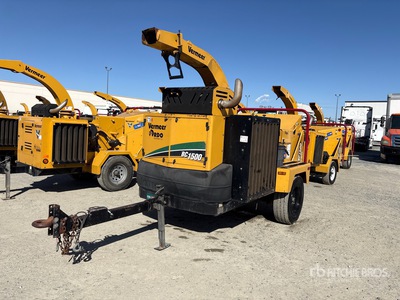 2016 Vermeer BC1500XL Tow-Behind Rębak do drewna