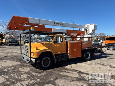 1995 Lift-All Lan-46-2B 46 ft on 1996 Ford F-800 4x2 Arbeitsbühne-Lkw
