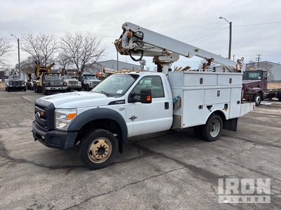 Altec AT235 34 ft on 2015 Ford F-450 XL 4x2 Bucket Truck