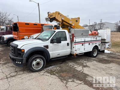 Versalift on 2008 Ford F-550 XL 4x2 Bucket Truck (Inoperable)