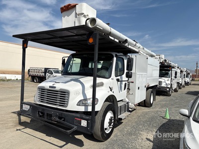 2018 Altec LR7-60E70 70 ft on 2018 Freightliner M2 106 4x2 Forestry バケツトラック